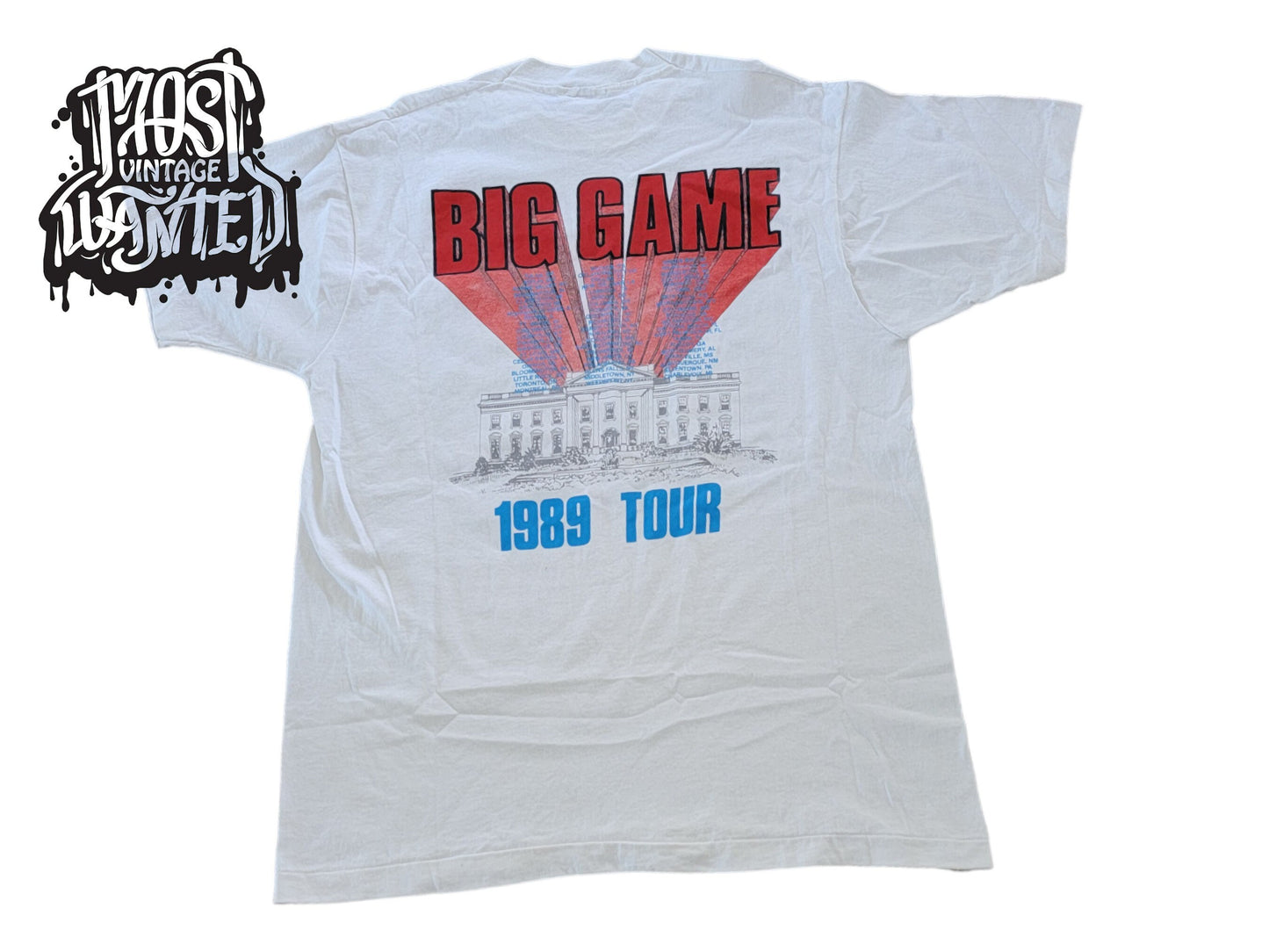 Vintage White Lion "Big Game Tour 1989" Shirt